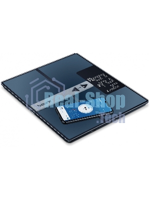 Весы напольные электронные Beurer BF980 WIFI/BT макс.180кг черный
