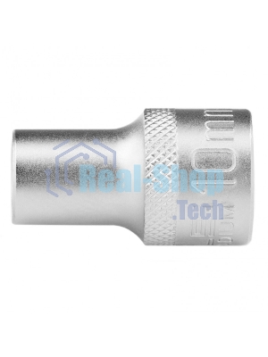 Головка торцевая Stels 10 мм, 12-гранная, CrV,под квадрат 1/2