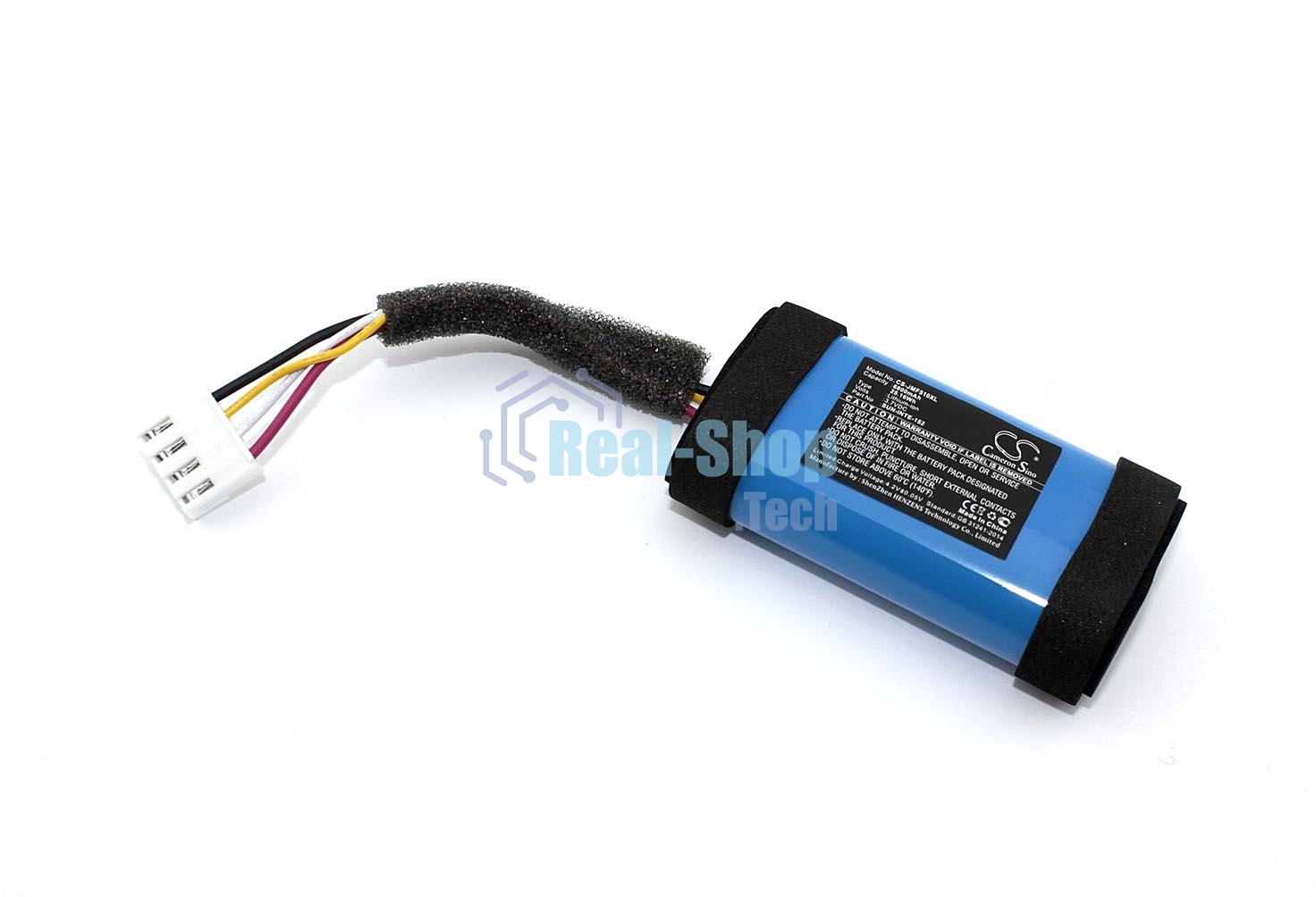 Аккумуляторная батарея CameronSino CS-JMF510XL для JBL Flip 5 Eco 3.7V 6800mAh, 25.16Wh