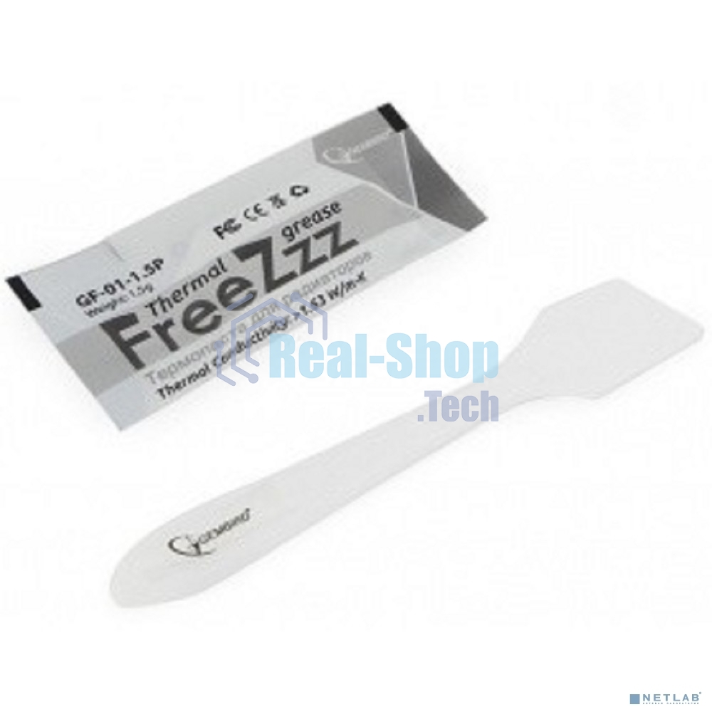 Термопаста Gembird FreeZzz GF-01-1.5P для радиаторов, 1,5гр, пакет