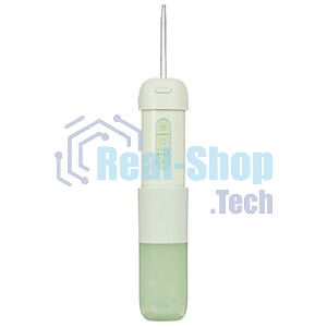Ирригатор BQ IR002 зеленый, от аккумулятора, 230 мл, 11 режимов