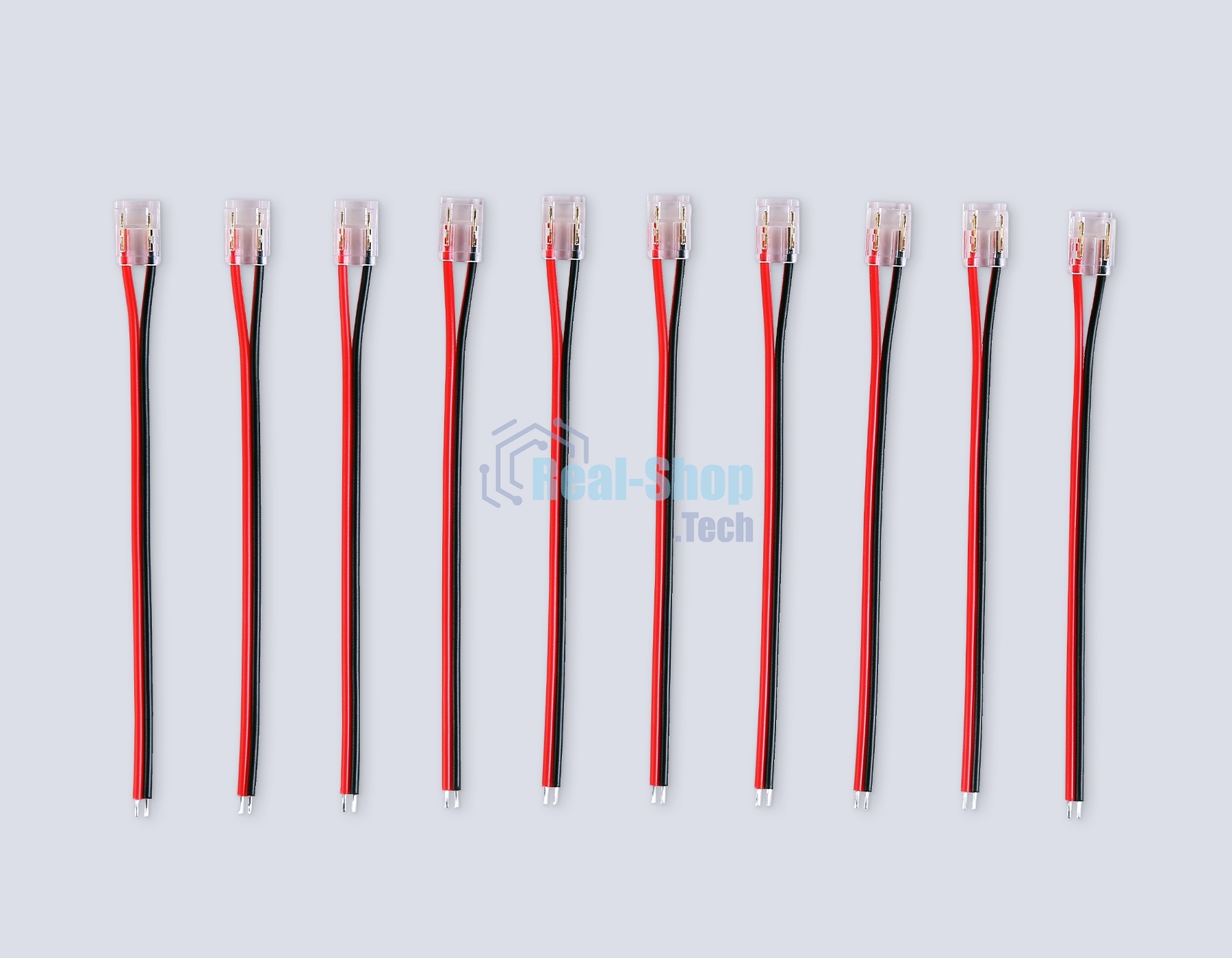 GS7375 Соединитель гибкий односторонний COB 12/24V для лент 8/10mm (2 конт.) (10шт)