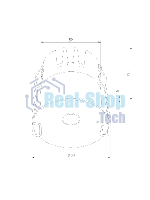 15275/LED Светильник встраиваемый 12W 4000K белый
