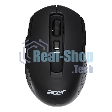 Мышь беспроводная Acer OMR070 черный, 1600 dpi, радиоканал, Bluetooth, USB, кнопки - 6
