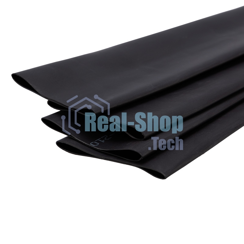 Трубка термоусаживаемая двухстенная клеевая Rexant 38.1/19.05мм (уп.4шт) по 1м черный