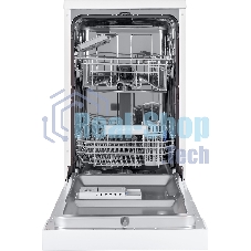 Посудомоечная машина Maunfeld MWF08S, белый, 44.8 см, 9 компл., 49 дБ, класс A+