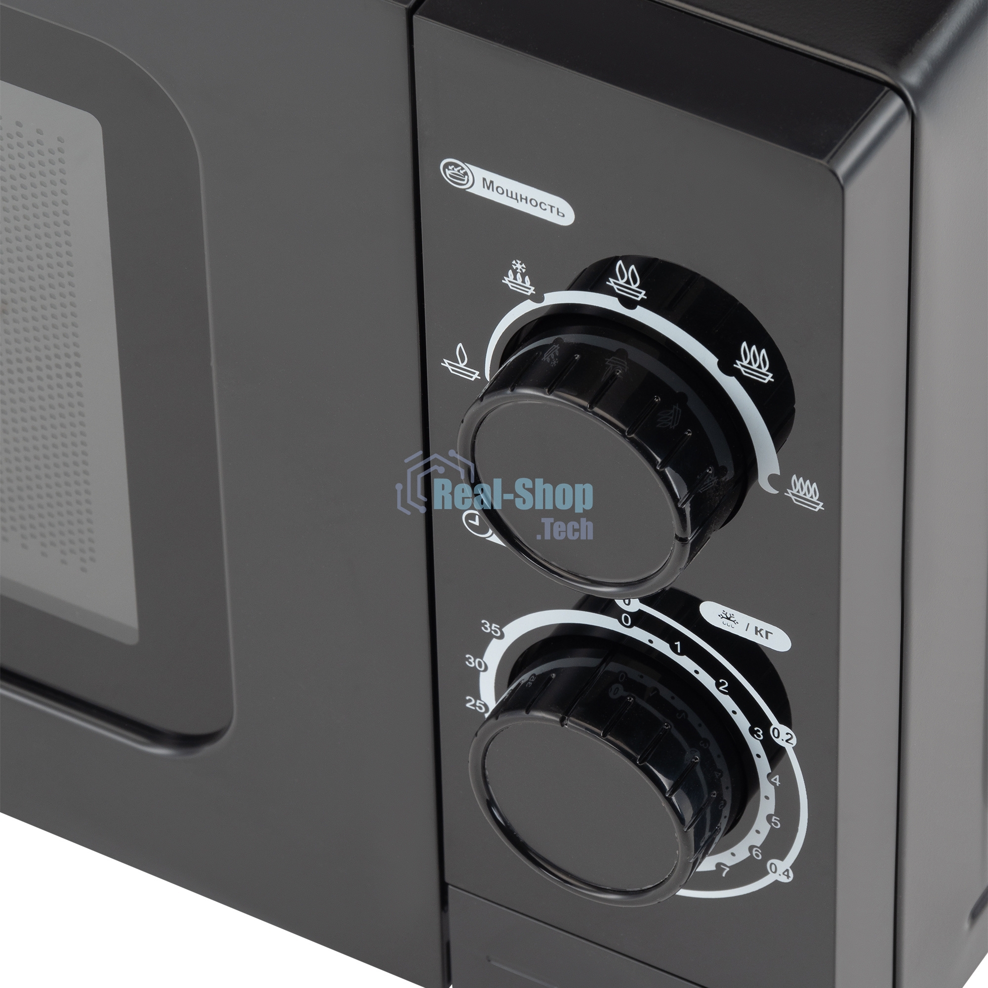 Микроволновая печь Hyundai HYM-M2065 черный 20л 700Вт поворотный механизм