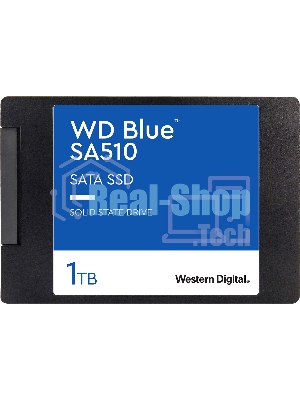 Накопитель SSD WD Blue SA510 1Tb, SATA III, 2.5