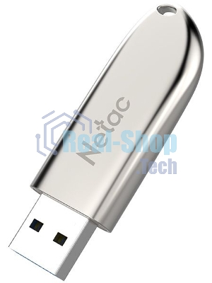 Флешка USB Netac U352 (NT03U352N-032G-20PN), 32Gb, USB 2.0, R/W 50/15, серебристый