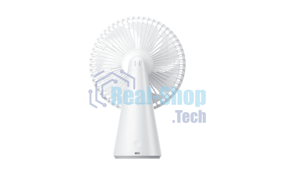 Вентилятор Xiaomi Rechargeable Mini Fan белый, настольный, 10 Вт, 4 скорости, 8.7 см