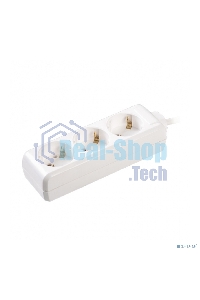 Удлинитель 3х3 м с заземл. 16А IP20 У03 2P+PE ИЭК WYP10-16-03-03-Z-N