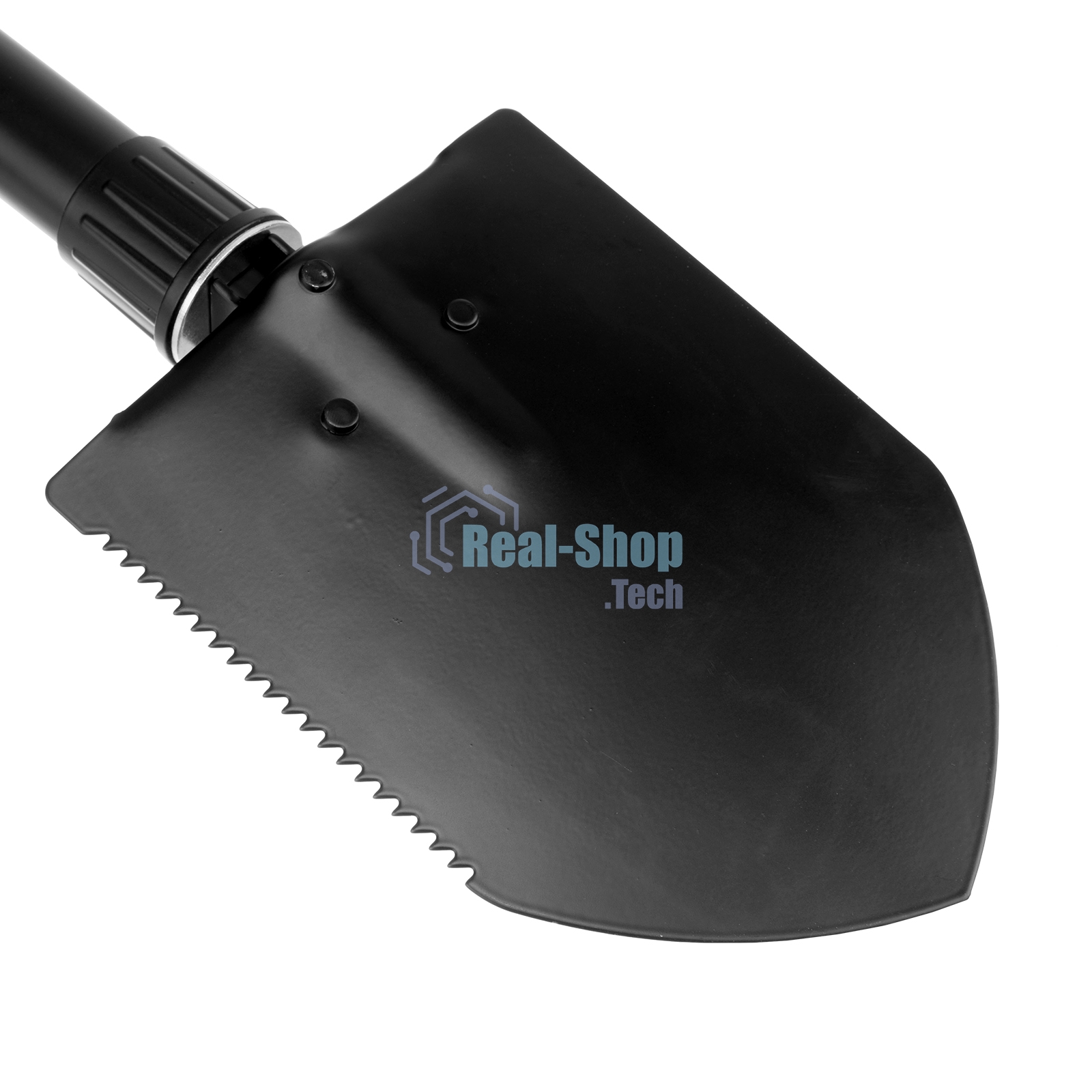 Лопата походная Palisad 150х200х253-620 мм, цельнометаллическая, складная в чехле