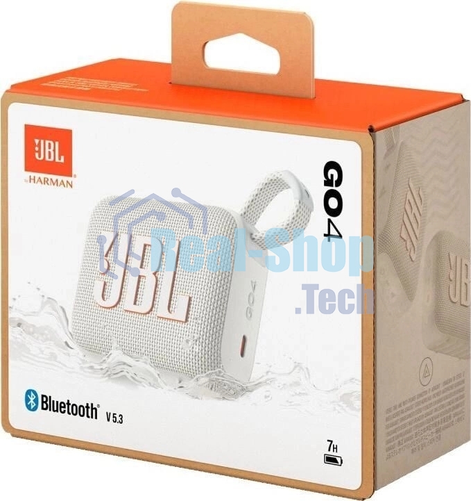 Портативная акустика JBL GO 4, белый