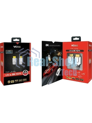Кабель HDMI 19M/M,ver. 2.1, 8K@60 Hz 2m VCOM CG862-2M VCOM/TELECOM