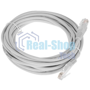 Патч-корд LANMASTER TWT-45-45-10-BL вилка RJ-45-вилка RJ-45 cat.5е 10м синий ПВХ (уп.:1шт)