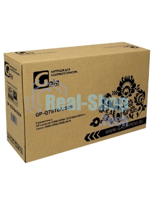 Картридж лазерный лазерный совместимый GalaPrint GP-Q7516A/509 для HP LaserJet 5200/Canon LBP3500/3900/3910/3920/3930/3950/3970/3980 12000к GP