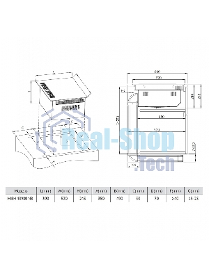 Варочная поверхность Korting HIBH 40980 NB