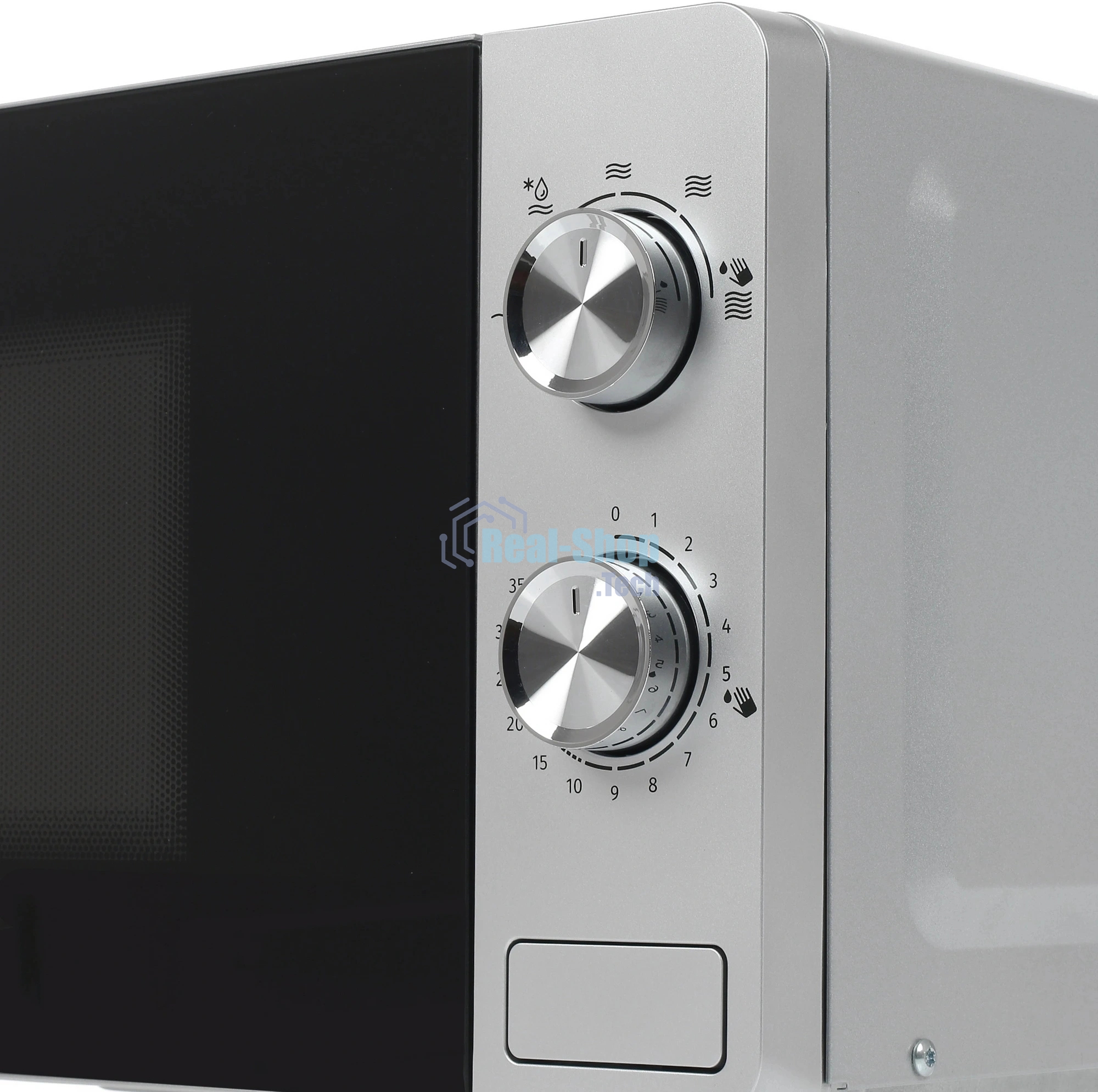Микроволновая печь Gorenje MO17E1W белый, 17 л, 700 Вт, переключатели - поворотный механизм