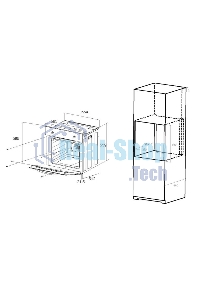 Духовой шкаф электрический Maunfeld EOEC.586B2 черный, встраиваемый