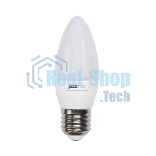 Лампа светодиодная JazzWay PLED-SP C37 9Вт свеча 5000К холод. белый E27 820лм 230В