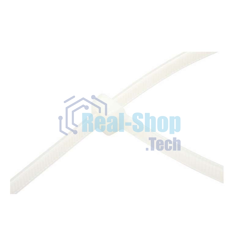 Хомут кабельный Rexant 4.8х350 нейл. белый (уп. 100 шт)