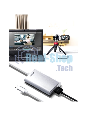 Конвертер ATEN CAMLIVE HDMI to USB-C UVC Video Capture