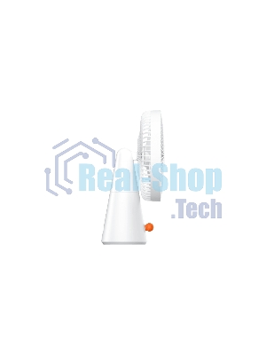 Вентилятор Xiaomi Rechargeable Mini Fan белый, настольный, 10 Вт, 4 скорости, 8.7 см