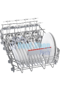 Встраиваемая посудомоечная машина Bosch SPV6EMX65Q, серебристый, 44.8 см, 10 компл., 45 дБ, класс A+