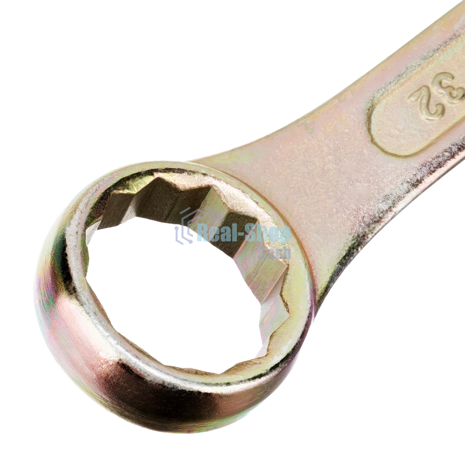 Набор ключей комбинированный Сибртех 6-32 мм, 26 шт, желтый цинк