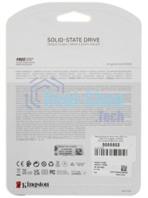 Накопитель SSD Kingston KC3000, 4Tb, PCIe 4.0 x4, M.2 2280, NVMe, R/W 7000/7000, с радиатором