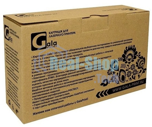 Картридж лазерный GalaPrint GP-CE255A/724 черный (6000 стр.) для HP LJ P3010/3015d/3015dn/3015n/3015x/3016/MFP M525/Canon LBP6750dn/6780x