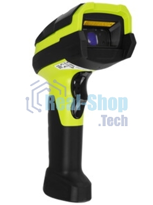Сканер штрих-кода ручной Zebra DS3608 (DS3608-ER3U4602ZVW) 2D Imager (дальнобойный), проводной, USB, RS-232 (COM порт, Serial), зеленый/черный