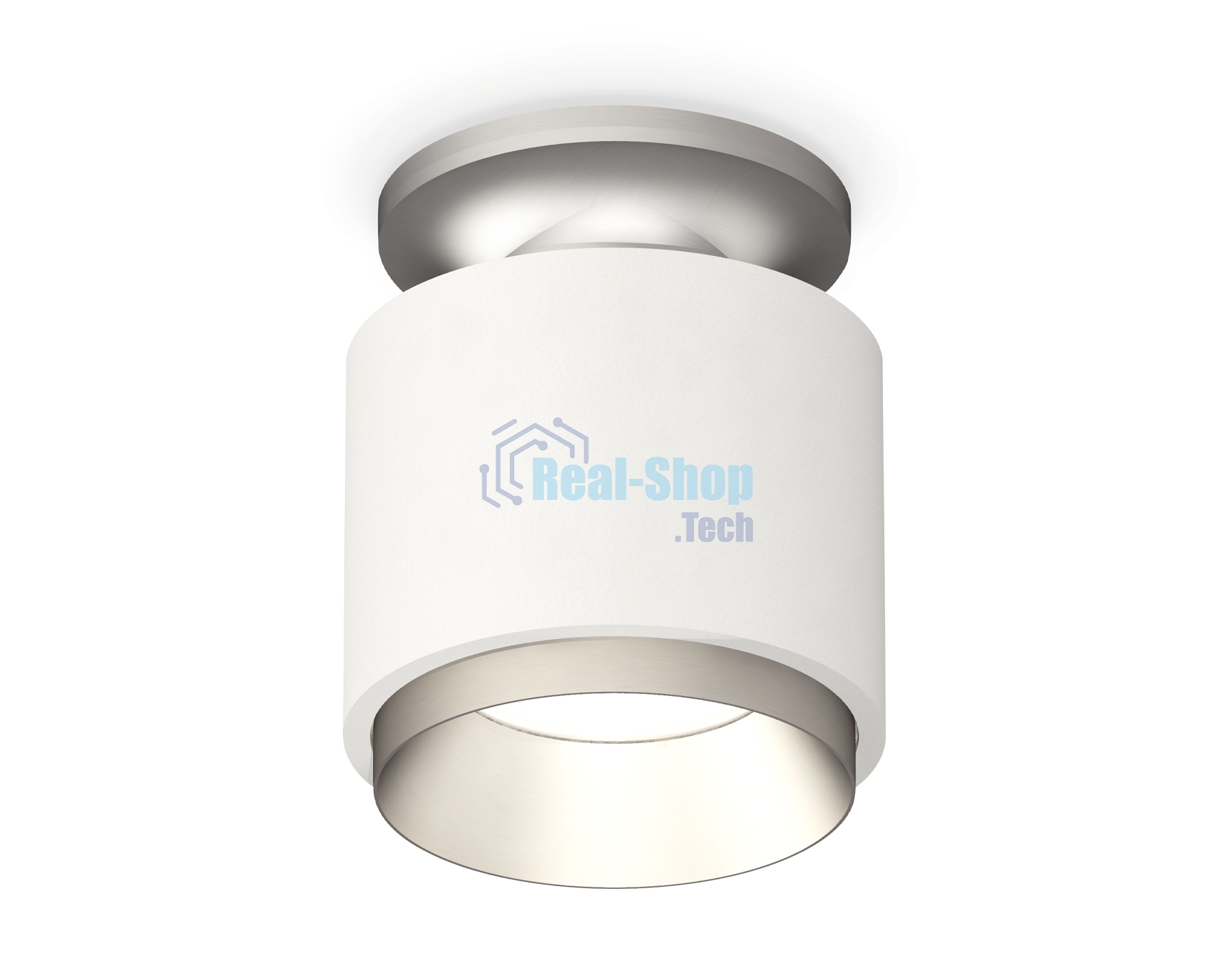 Светильник Ambrella Light XS7510100 SWH/MCH белый песок/хром матовый MR16 GU5.3 (N7928, C7510, N7033)