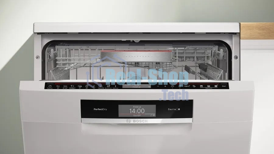 Посудомоечная машина Bosch SMS8ZDW86Q, белый, 60 см, 13 компл., сушка цеолитная, 40 дБ, класс A++