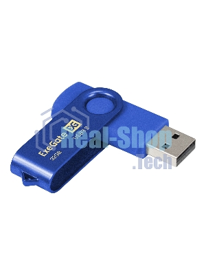Exegate EX302050RUS USB-флеш накопитель ExeGate Jet Ultra 32GB синий (USB3.0/=USB3.1 Gen1/=USB3.2 Gen1 5Gbps, пластик/металл)
