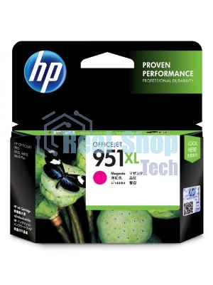 Картридж струйный HP №951XL CN047AE пурпурный для HP OJ Pro 8100/8600 (1500 стр.)