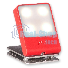 Фонарик для путешествий Moleskine Journey Travel светодиодный красный