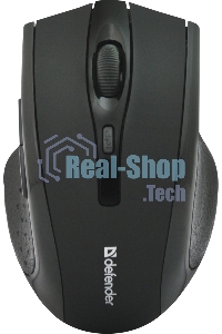 Мышь беспроводная Defender Accura MM-665 черный, 1600 dpi, радиоканал, USB, кнопки - 6