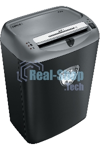 Шредер Fellowes Powershred 75Cs FS-46750 (FS-4675001/FS-4675002) авт., 3.9х50мм, 12лст., 27лтр., уничтожает: скобы, карты, скрепки, CD, селектор кол-ва листов