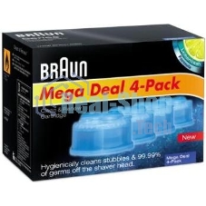 Картридж для бритвы Braun CCR4 с чистящей жидкостью