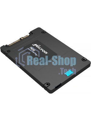 Накопитель SSD Micron 7400 PRO, 1920Gb, SSD, U.3, NVMe, PCIe 4.0 x4, 3D TLC, R/W 6500/2200MB/s, IOPs 430 000/95 000, 3500TBW, DWPD 1 (5 лет)