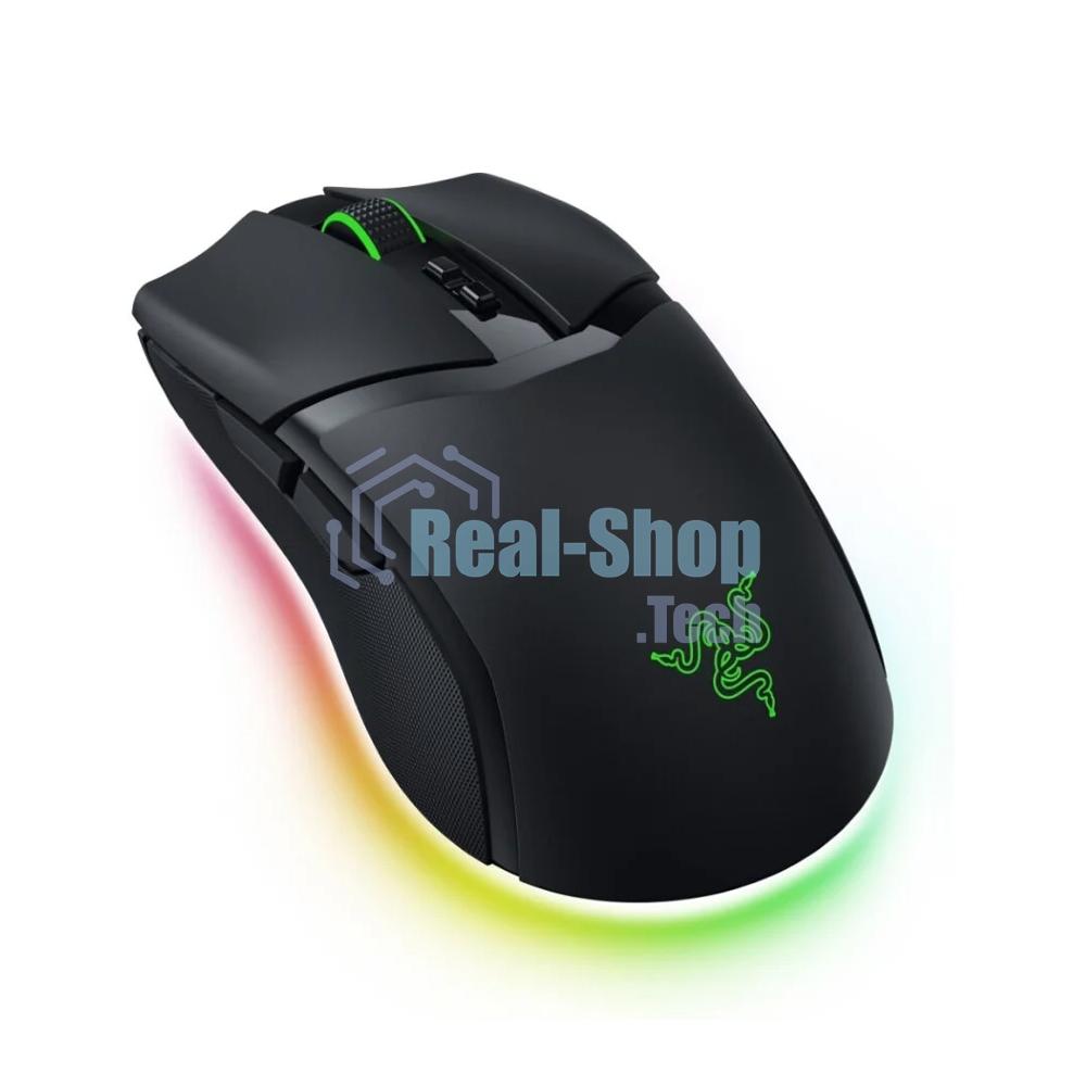 Мышь беспроводная/проводная Razer Cobra Pro черный, 30000 dpi, радиоканал, Bluetooth, USB, кнопки - 8
