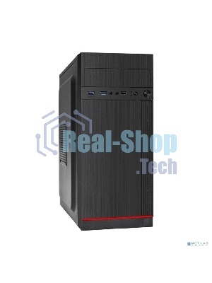 Компьютерный корпус Miditower ExeGate AA-442U2 (ATX, без БП, 1хUSB+2хUSB 3.0, аудио, черный)
