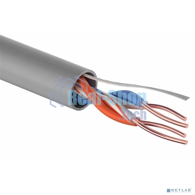 Кабель UTP Rexant 2х2х24AWG кат.5е медь 305м (м)