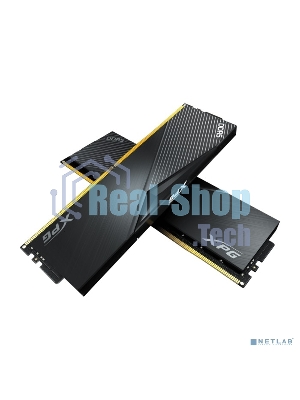 Оперативная память XPG Lancer, DDR5, 32GB (2x16GB), 6000MHz, CL30, DIMM, с радиаторами, черный