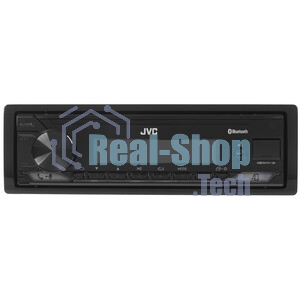 Автомагнитола JVC KD-X182BT, 1 DIN, Bluetooth, USB Type-A, AUX, съёмная панель