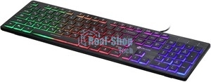 Клавиатура Oklick 550ML проводная, USB Type-A, чёрный