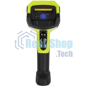 Сканер штрих-кода ручной Zebra DS3608 (DS3608-ER3U4602ZVW) 2D Imager (дальнобойный), проводной, USB, RS-232 (COM порт, Serial), зеленый/черный