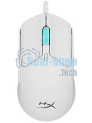 Мышь проводная HyperX Pulsefire Haste 2 белый, 26000 dpi, USB, кнопки - 6
