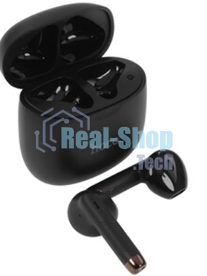Наушники TWS Hoco ES56 черный, вкладыши, Bluetooth, до 4 ч.